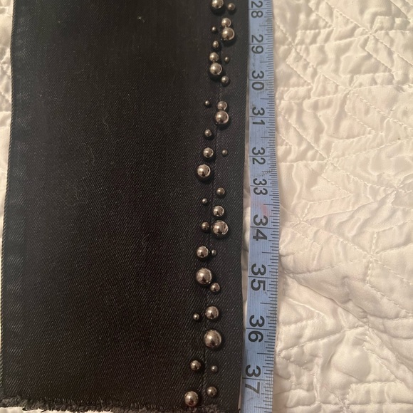 Drift wood brand Jackie Faux Pearl embellished ankle skinny jeans - Picture 7 of 8